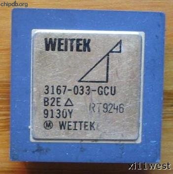 Weitek 3167 033-GCU diff print