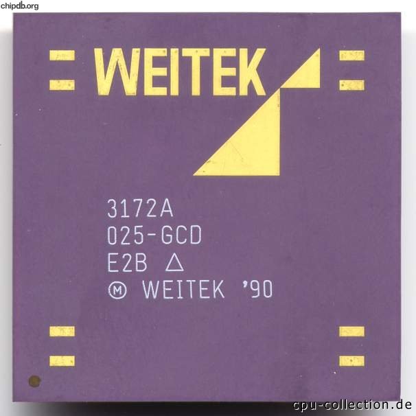 Weitek 3172A 025-GCD diff print