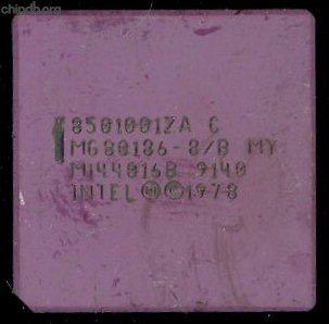 Intel MG80186-8/B MY laser print