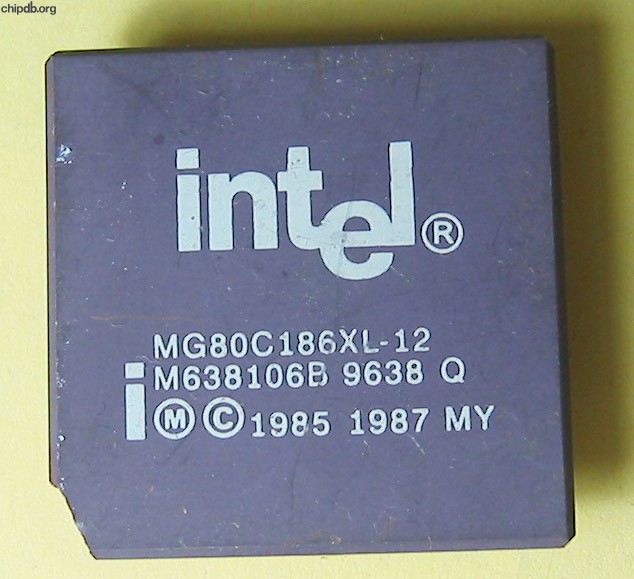 Intel MG80C186XL-12