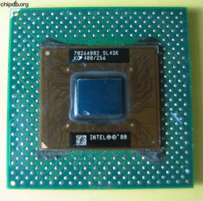 Intel Pentium III Mobile KC 400/256 SL43K