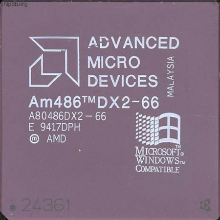 AMD A80486DX2-66 Revision E