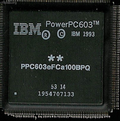 IBM PowerPC PPC603eFCa100BPQ