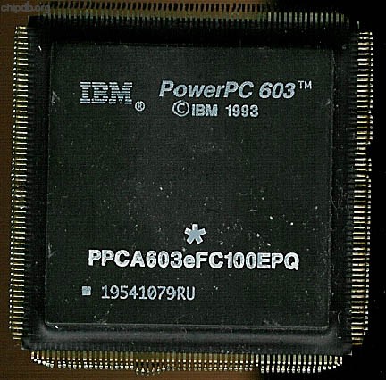IBM PowerPC PPCA603eFC100EPQ