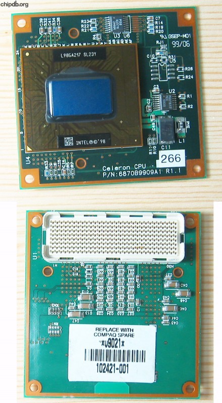 Intel Celeron Mobile 266/128 SL23Y