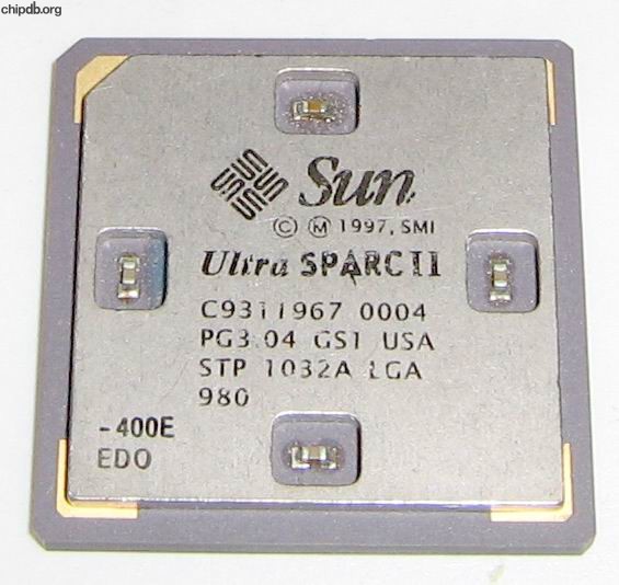 Sun UltraSPARC II STP 1032A 400MHz