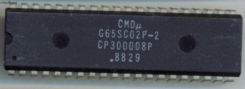 CMD G65SC02P-2