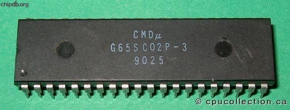 CMD G65SC02P-3