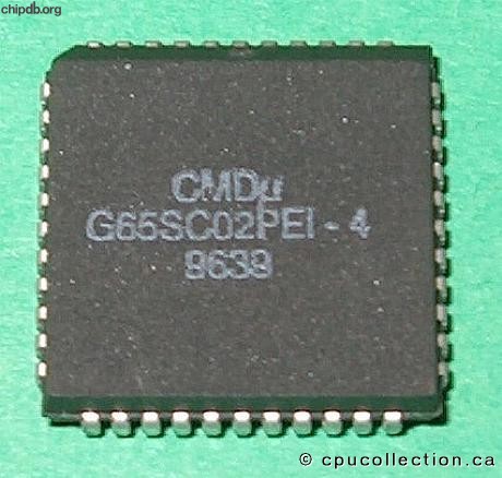 CMD G65SC02PEI-4