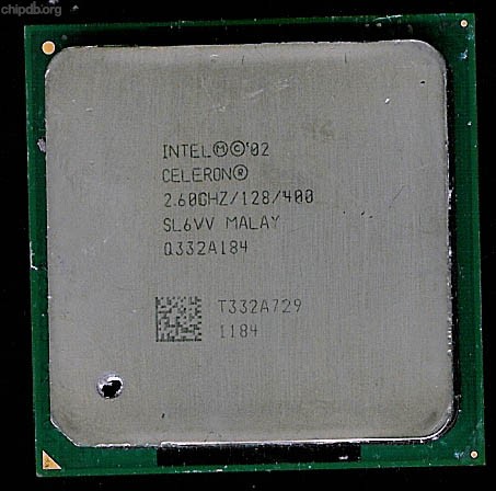 Intel Celeron 2.60GHz/128/400 SL6VV