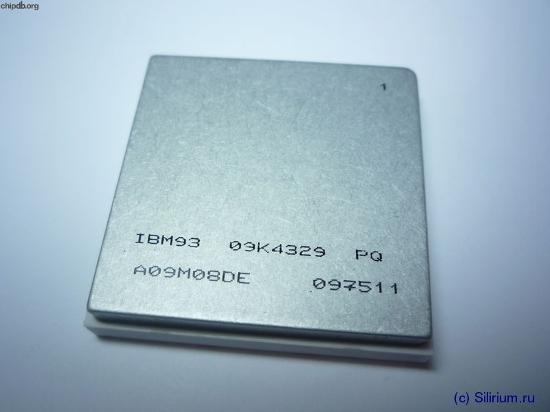 IBM POWER3 II 375 MHz 09K4329