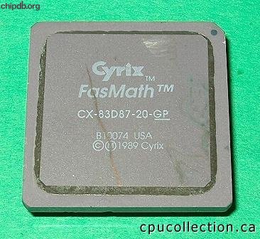 Cyrix CX83D87-20-GP