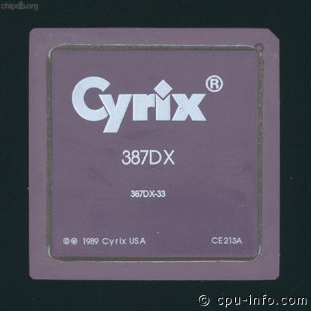 Cyrix 387DX-33