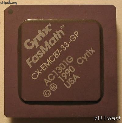 Cyrix CX-EMC87-33-GP