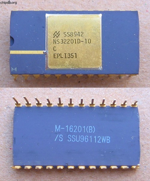 National Semiconductor NS32201D-10