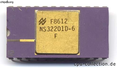 National Semiconductor NS32201D-6