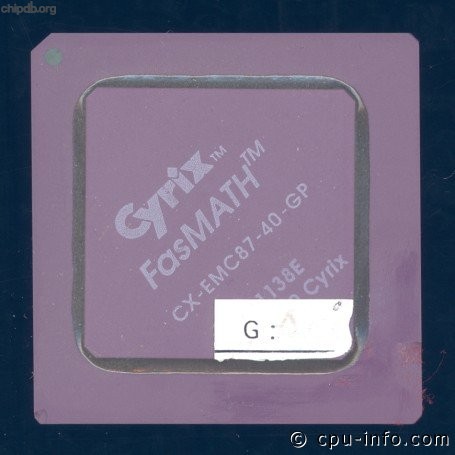 Cyrix CX-EMC87-40-GP