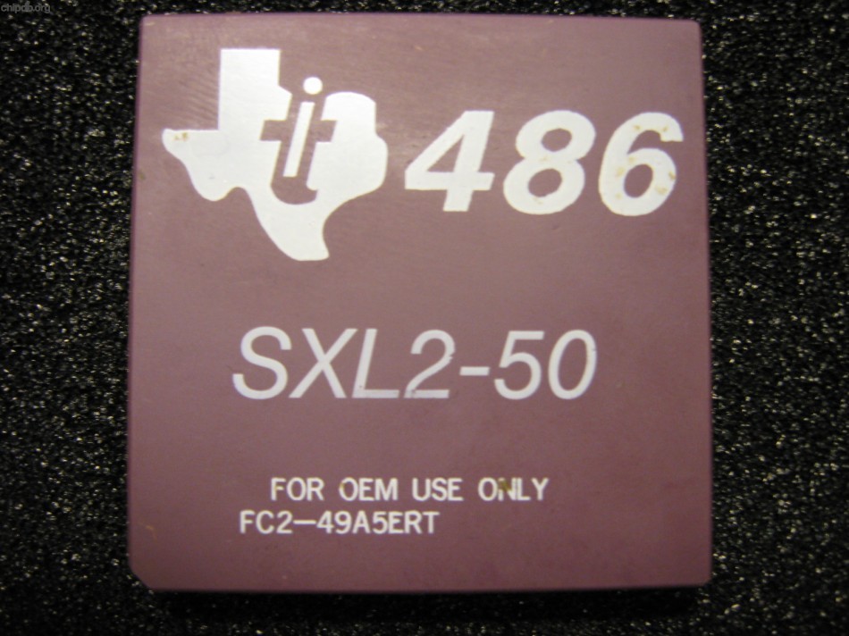 TI 486SXL2-50 diff font