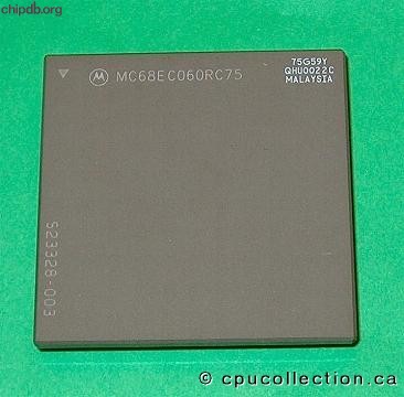 Motorola MC68EC060RC75 arrow