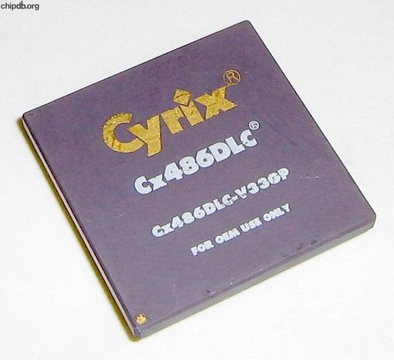 Cyrix CX486DLC-V33GP