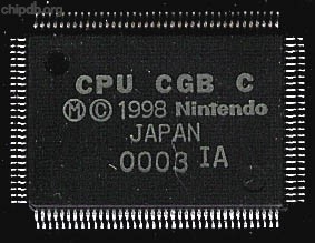 Nintendo CPU CGB C (Gameboy Color)