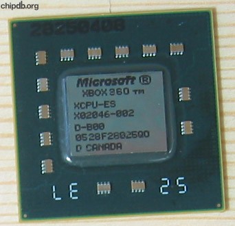 Microsoft XCPU-ES CANADA (Xbox360)
