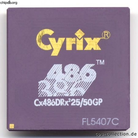 Cyrix Cx486DRx2 25/50GP