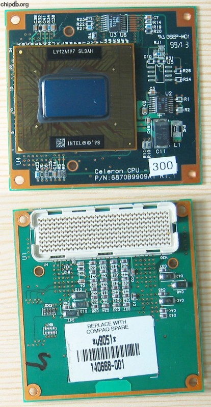 Intel Celeron Mobile 300/128 SL3AH