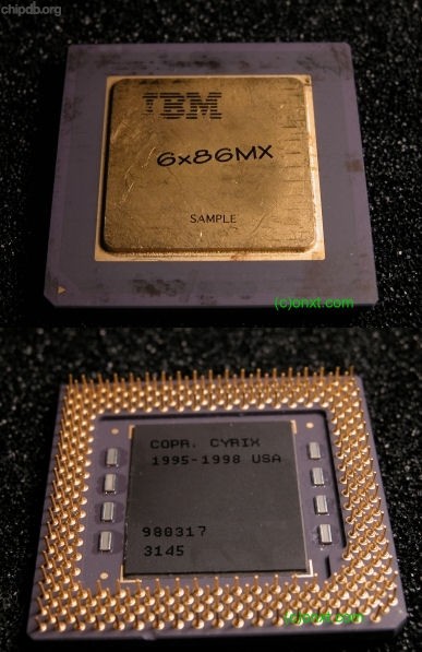 IBM 6x86MX SAMPLE