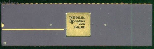 Texas Instruments TMS9900JDL purple ENGLAND