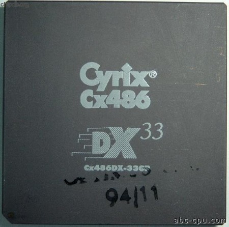 Cyrix Cx486DX-33GP