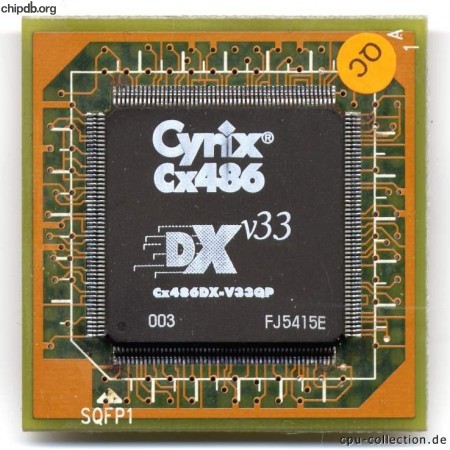 Cyrix Cx486DX-V33QP