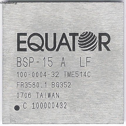 Equator BSP-15