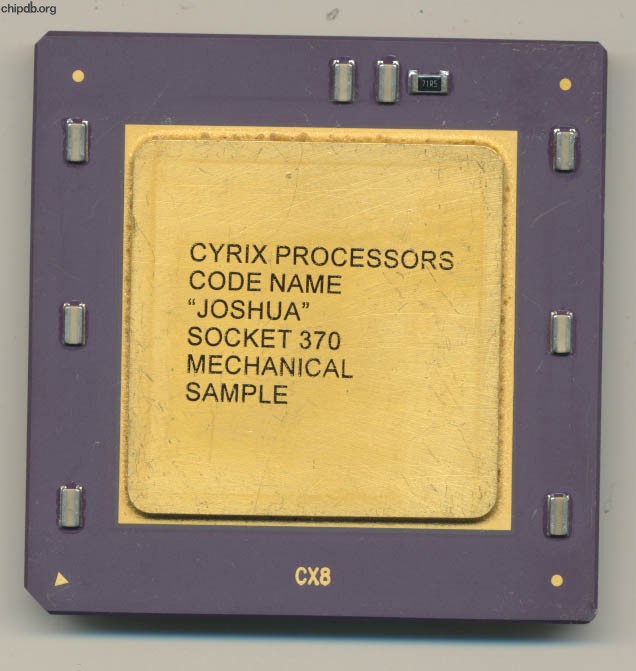 Cyrix Joshua Mechanical Sample