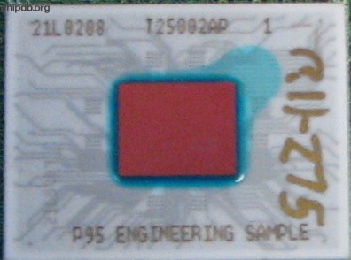 Transmeta P95 Engineering Sample