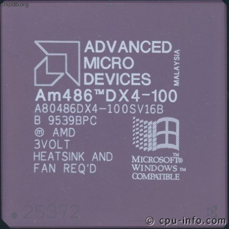 AMD A80486DX4-100SV16B