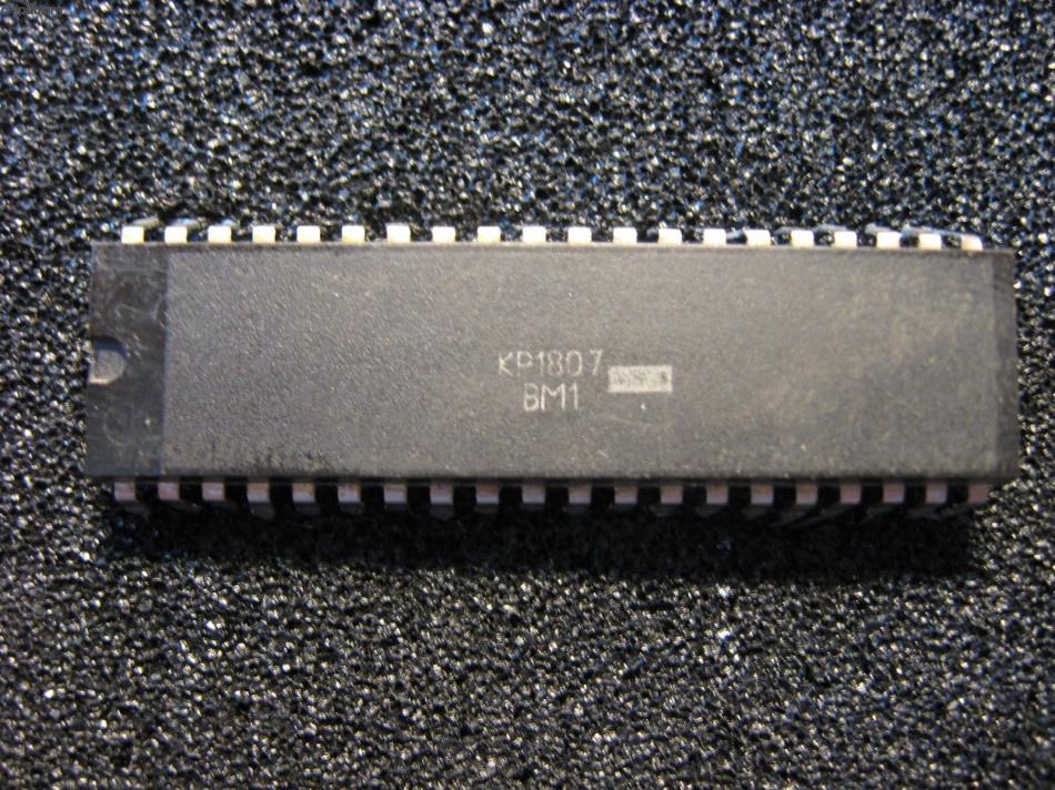 KR1807VM1 (КР1807ВМ1) - Clone of DEC Micro/T-11 processor