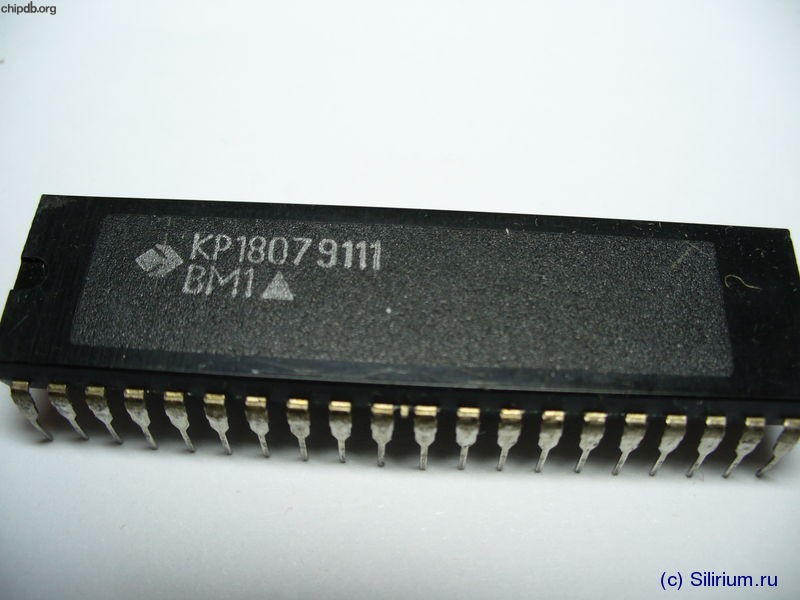 KR1807VM1 (КР1807ВМ1) - Clone of DEC Micro/T-11 processor