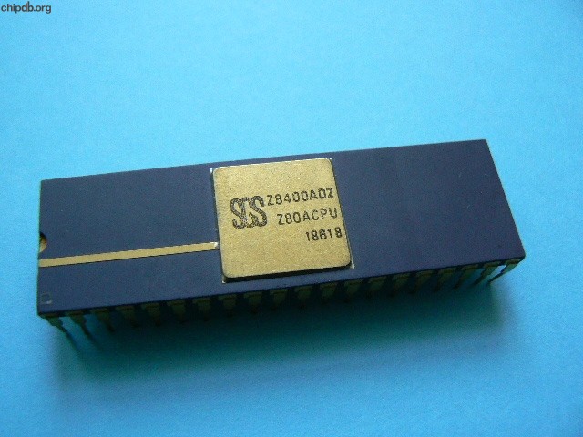 SGS - Z8400 - SGS Z8400AD2 - chipdb.org