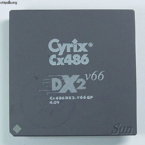 Cyrix Cx486DX2-V66GP 4.0V