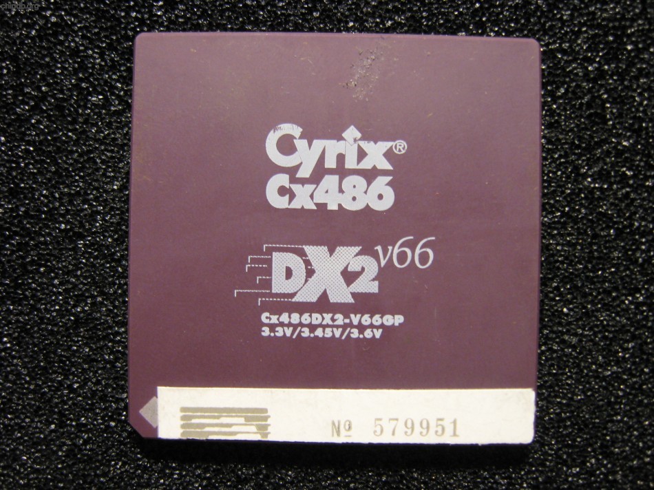 Cyrix Cx486DX2-V66GP 3.3V/3.45V/3.6V
