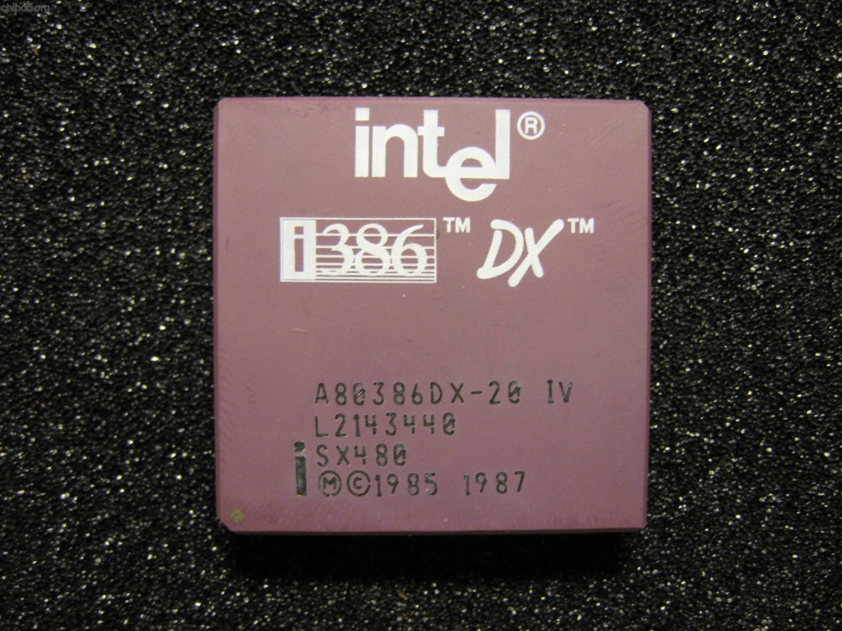 A80386DX-20 IV SX480