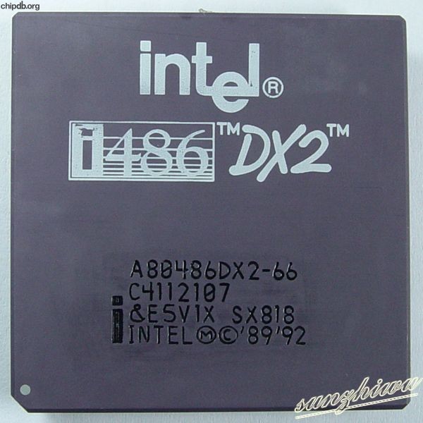 Intel A80486DX2-66 SX818 FAKE