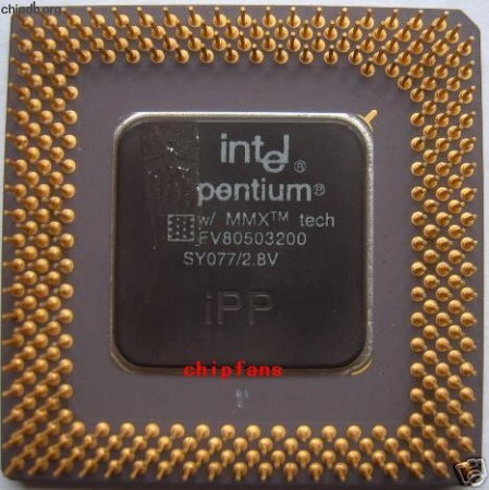 Intel Tillamook-300M FAKE back