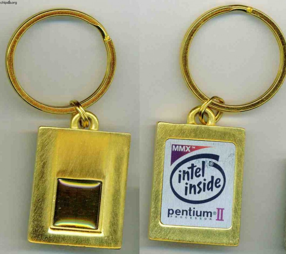 Intel keychain Pentium II
