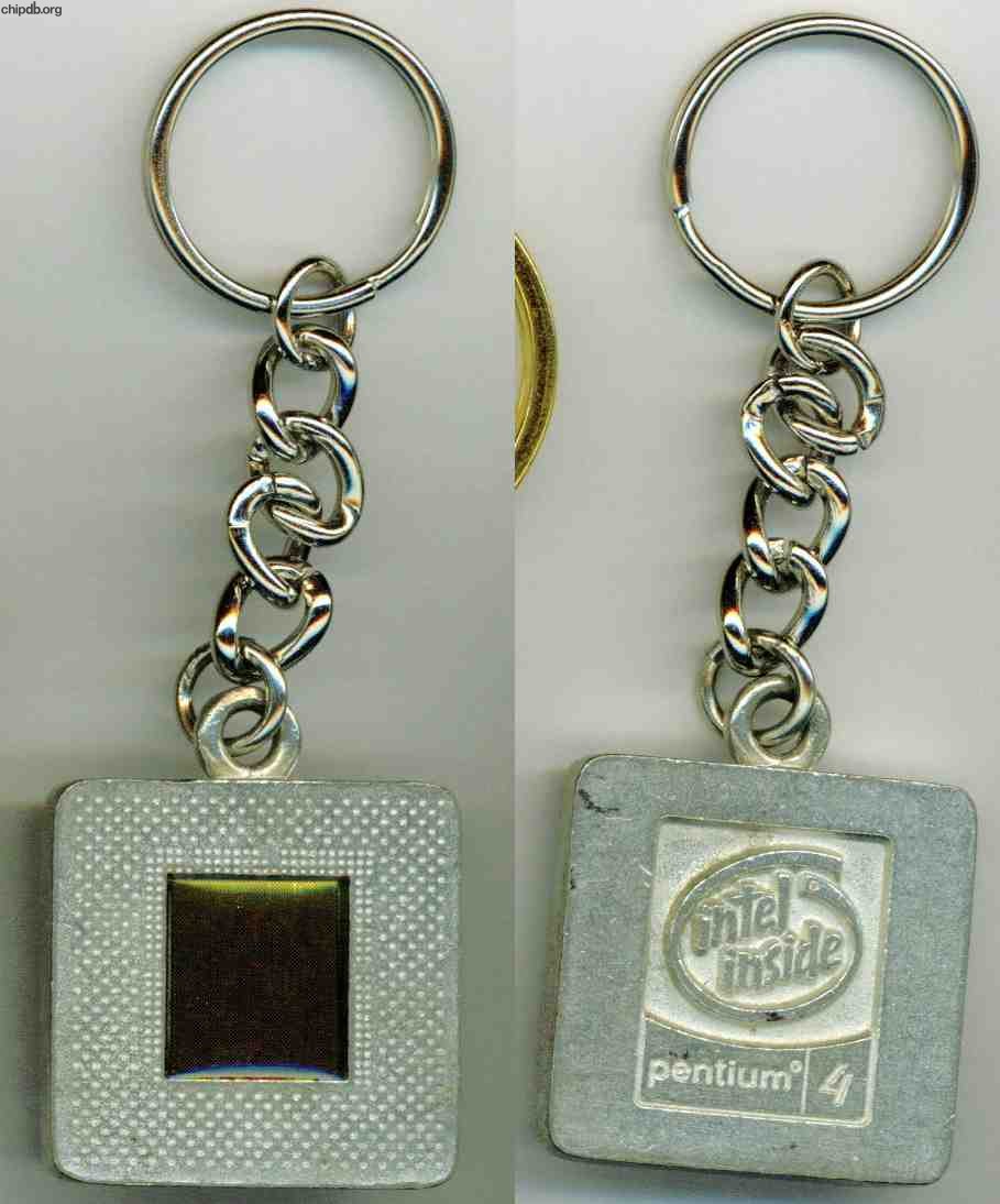 Intel keychain Pentium 4