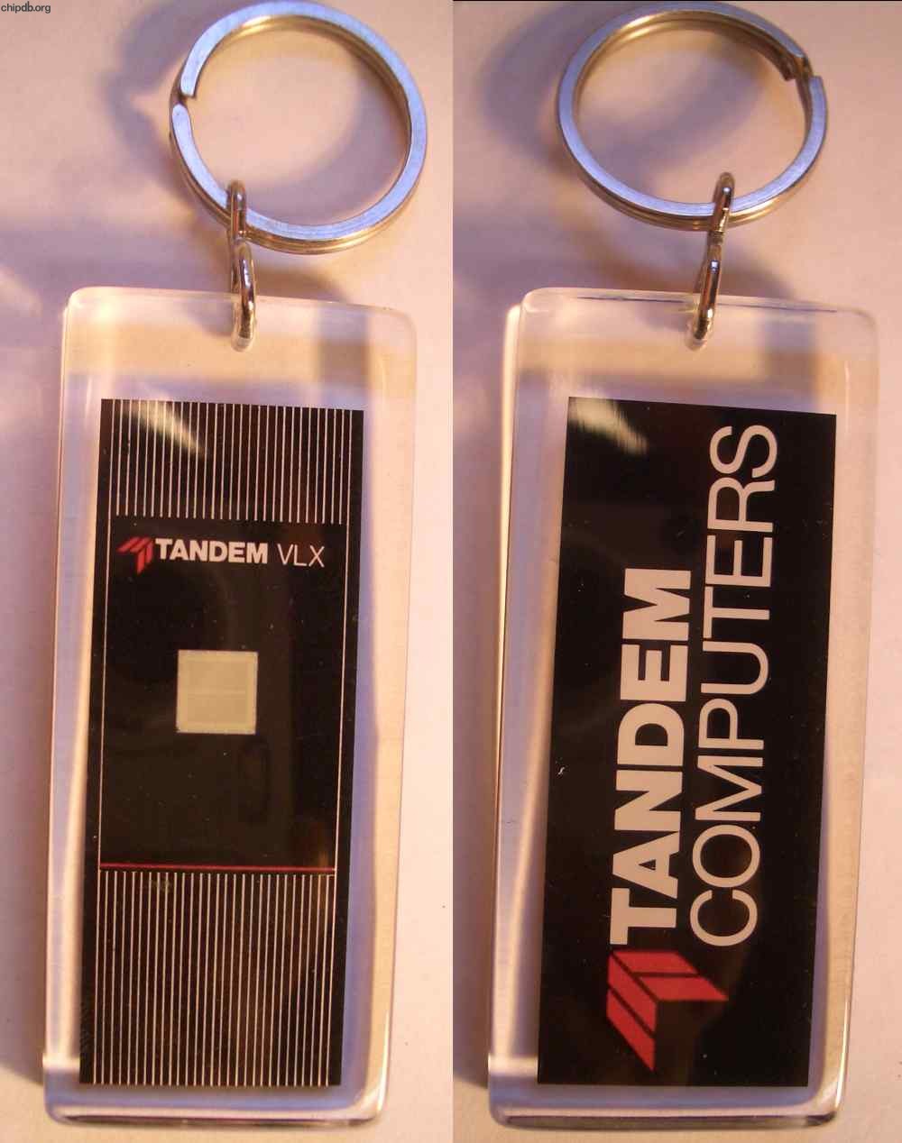 Tandem VLX lucite keychain