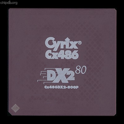 Cyrix CX486DX2-V80GP no heatsink