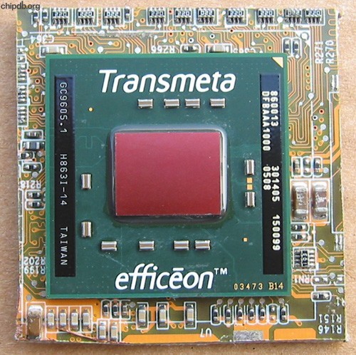 Transmeta Efficeon TM8600 860013