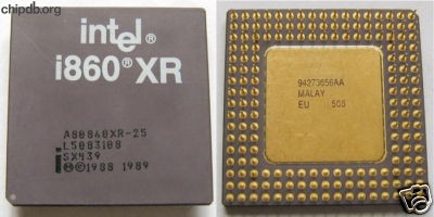 Intel i860 A80860XR-25 SX439